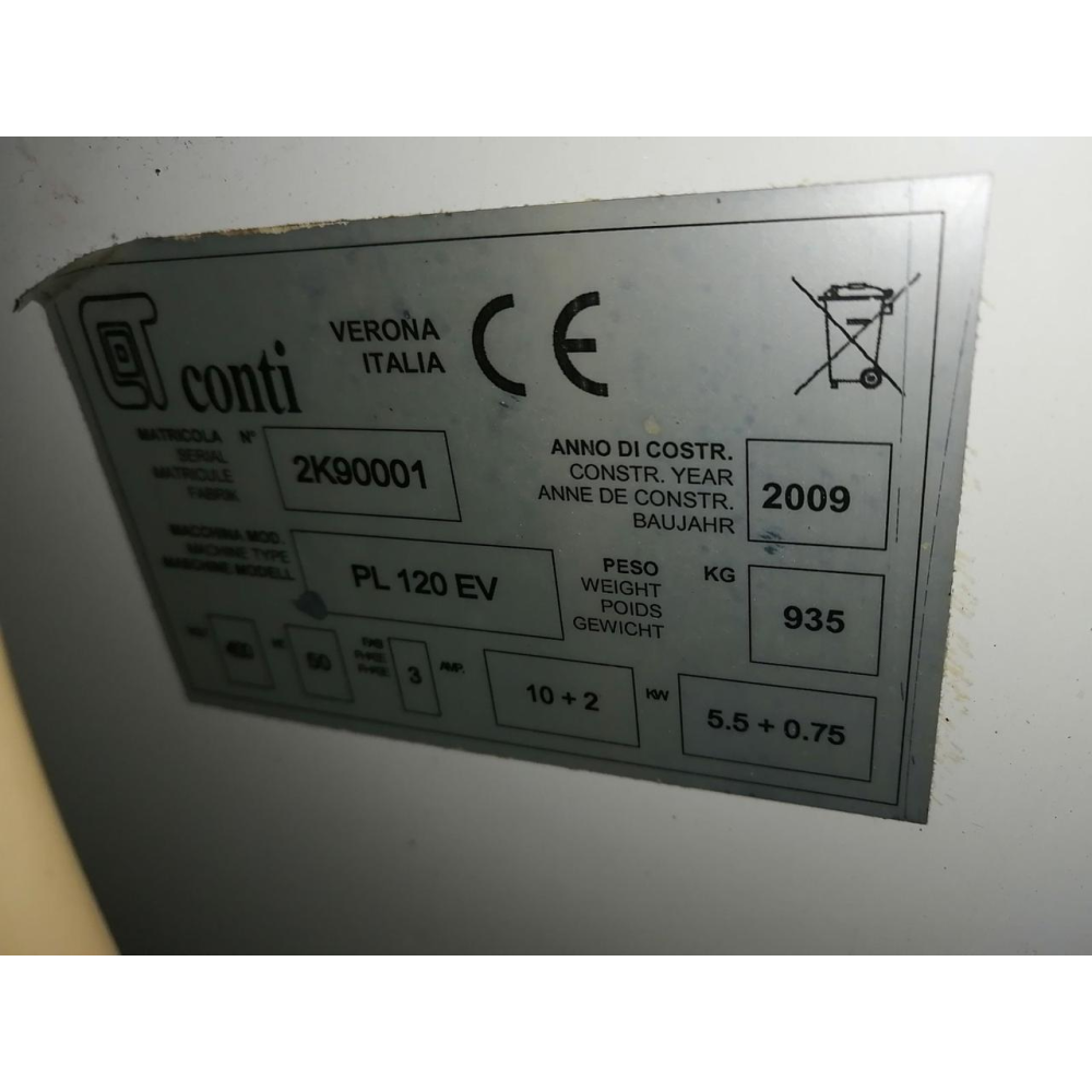 Кремовзбилка планетарна Conti PL16120VE Італія 120 л